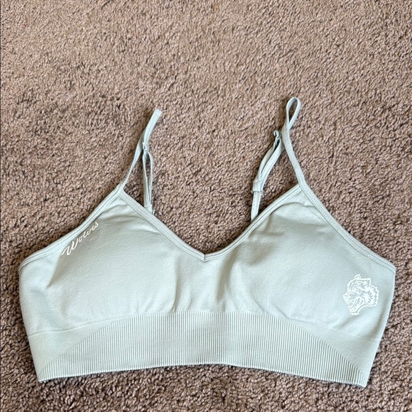 Darc Sport Everson Seamless Sports Bra Sage Green - Picture 1 of 5